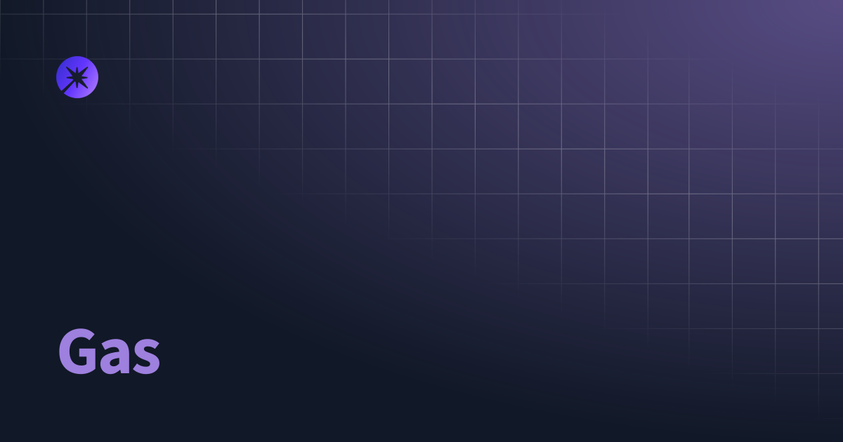 Gas | MerlinChain - Docs